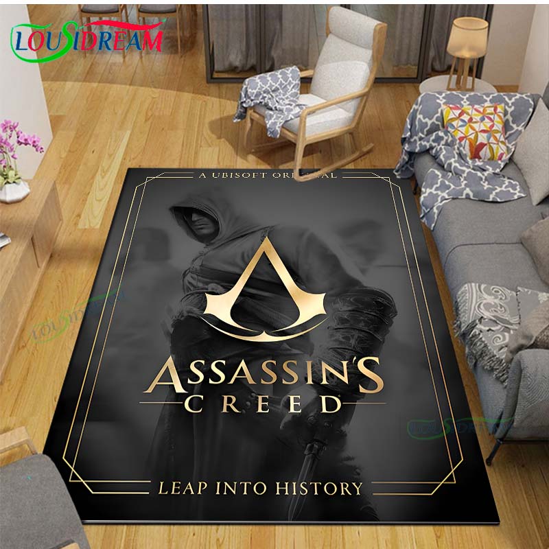 Commercial Printing & Packaging Pvt Ltd - Tapis imprimé Creed Valhalla, antidérapant, pour