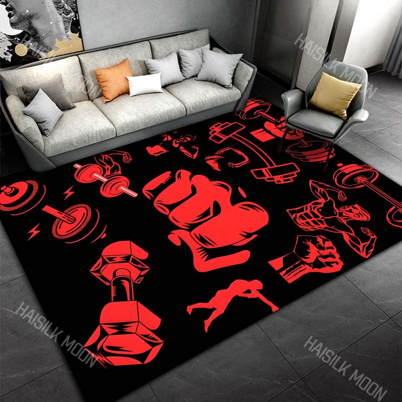 Commercial Printing Icon - Tapis antidérapant de luxe avec motifs
