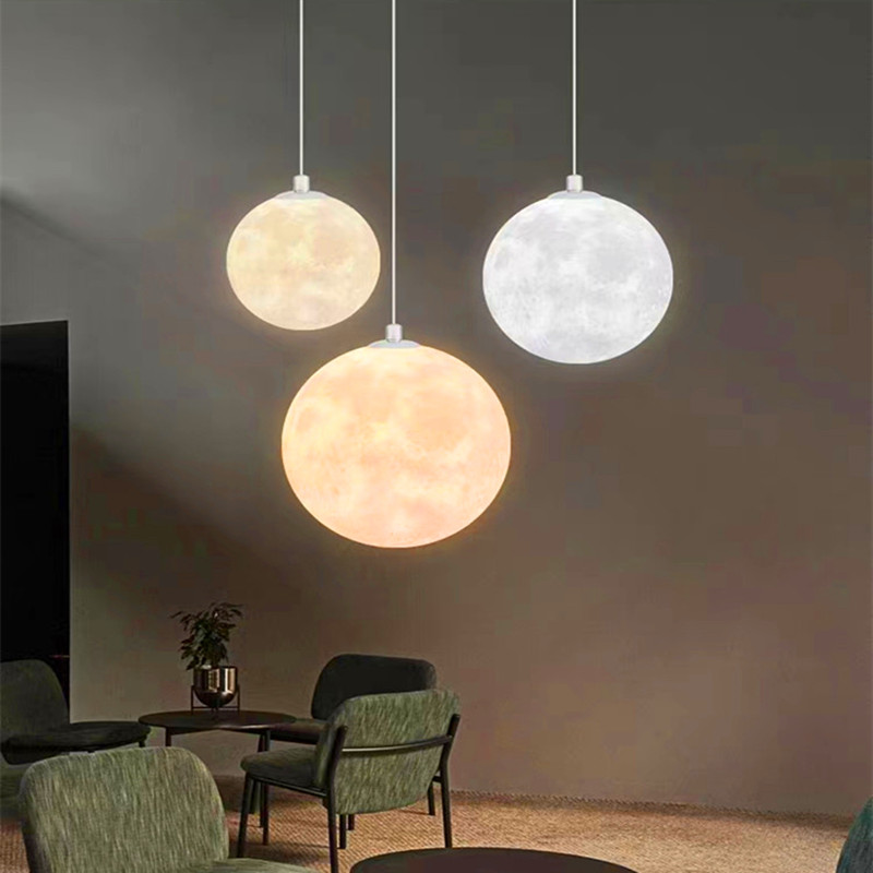 Hall Commercial Printing - Lustre de lune imprimé en 3D,