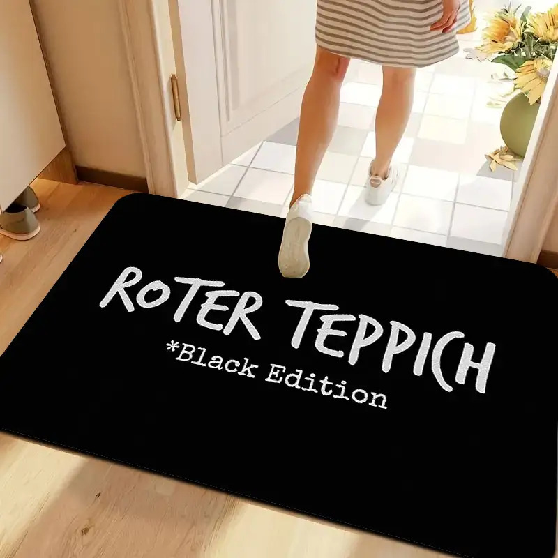 Commercial Printing House - Roter Teppich Black Edition - Paillasson