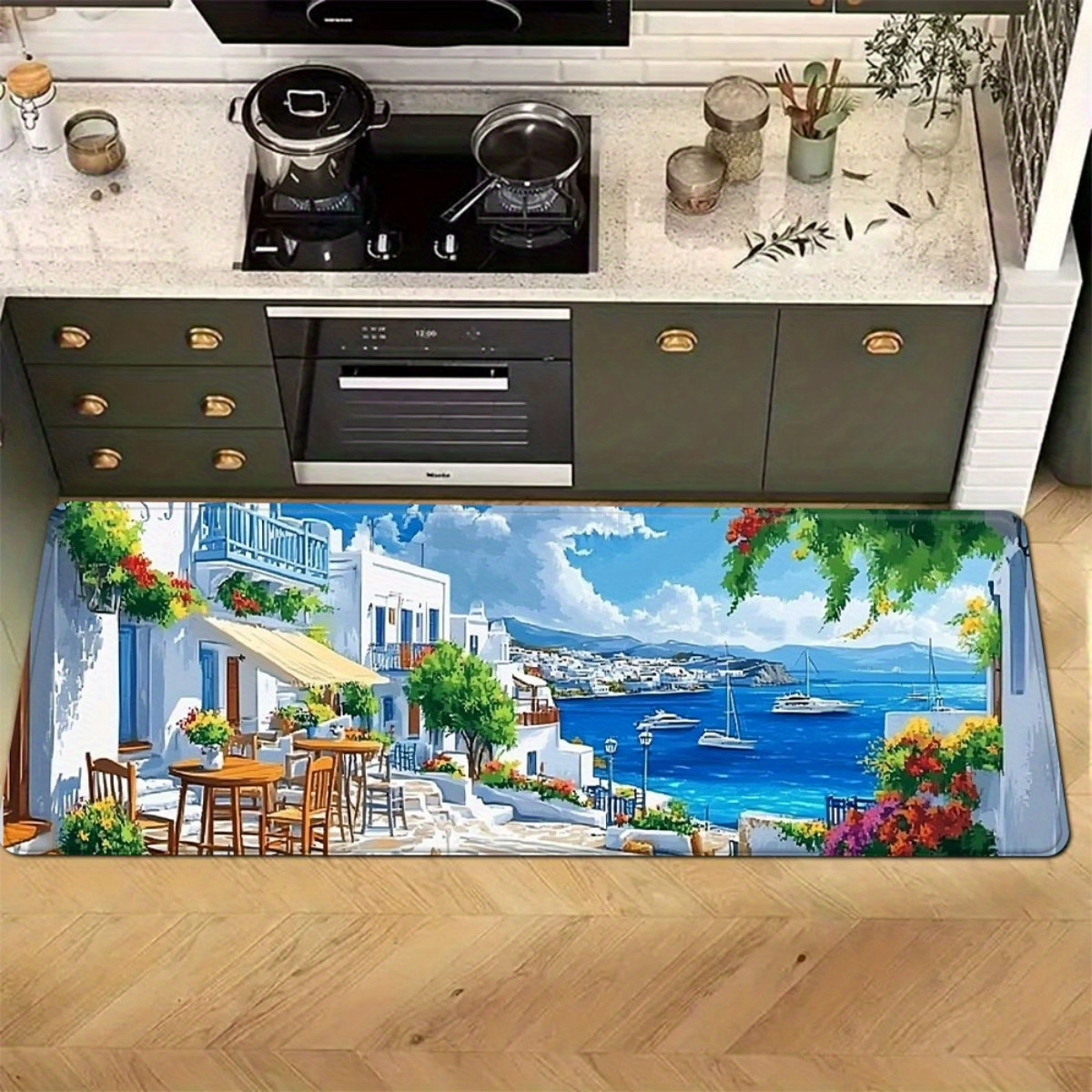 Commercial Printing House - Tapis de sol long imprimé avec