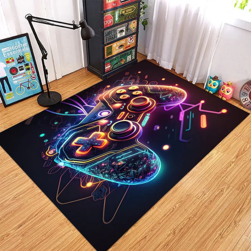 Commercial Printing & Packaging Pvt Ltd - Tapis de jeu Neon Glow, tapis