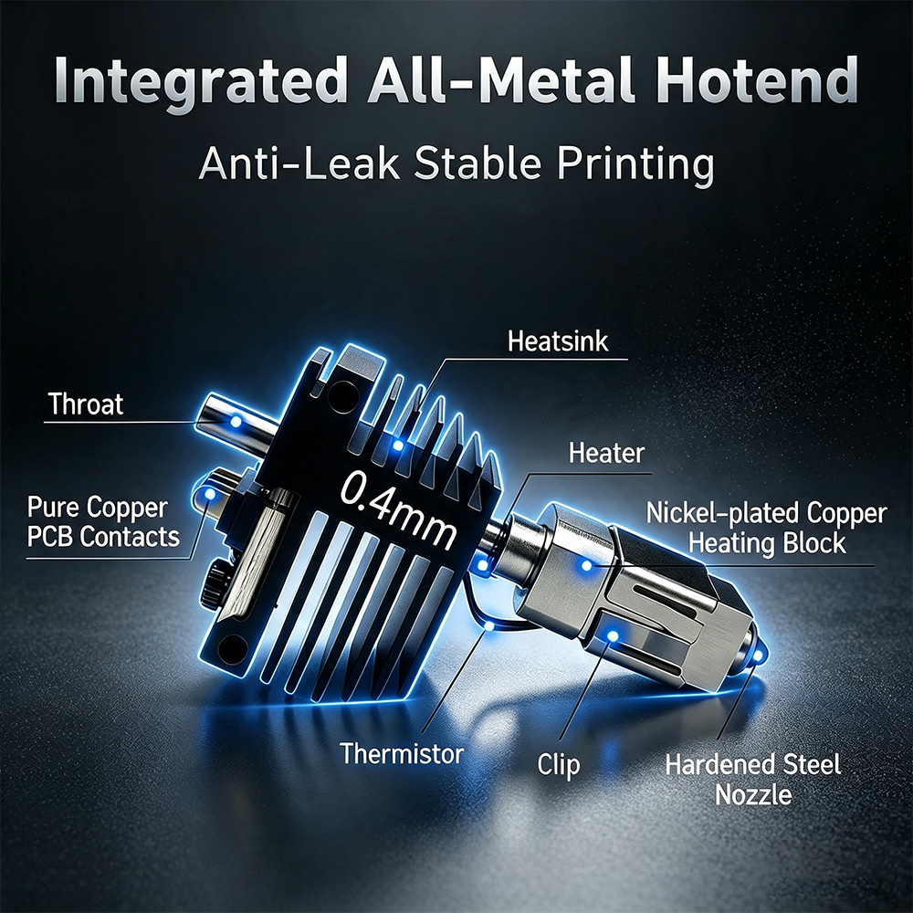 Kit Hotend 4 pièces pour extru - Print Head Cleaning Kit avis et prix