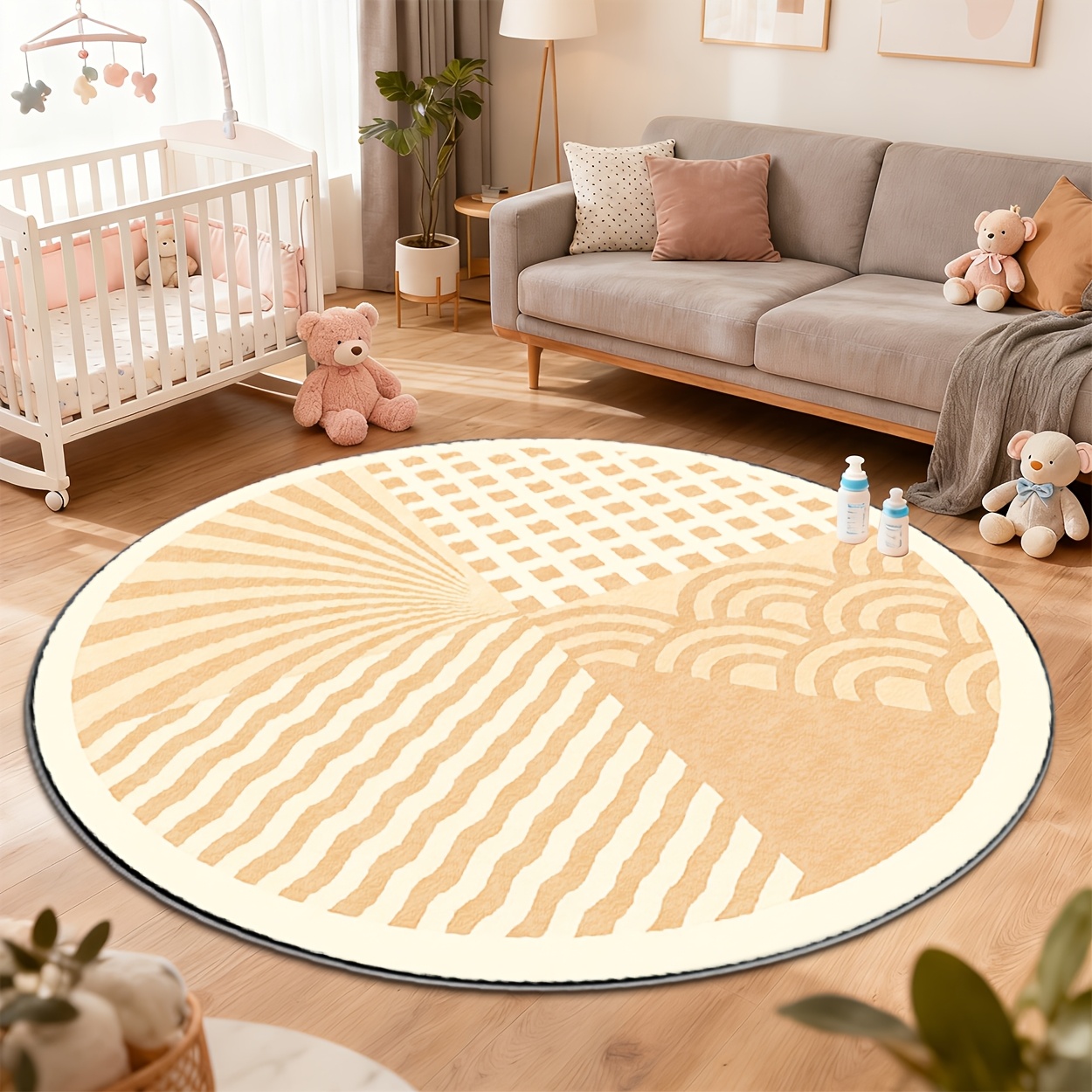 Tapis rond classique imprimé e - Hall Commercial Printing avis et prix