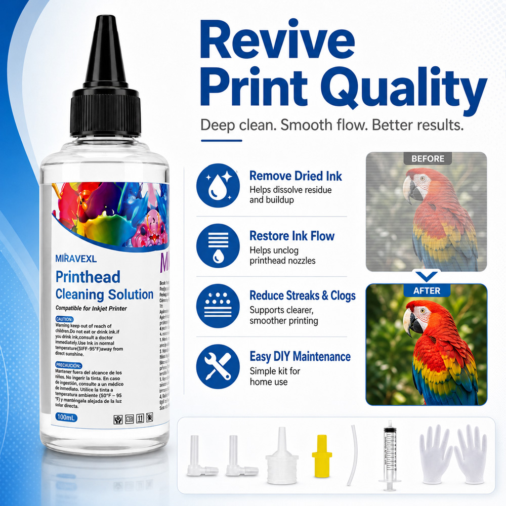 Kit de solution de nettoyage d - Print Head Cleaning Kit avis et prix