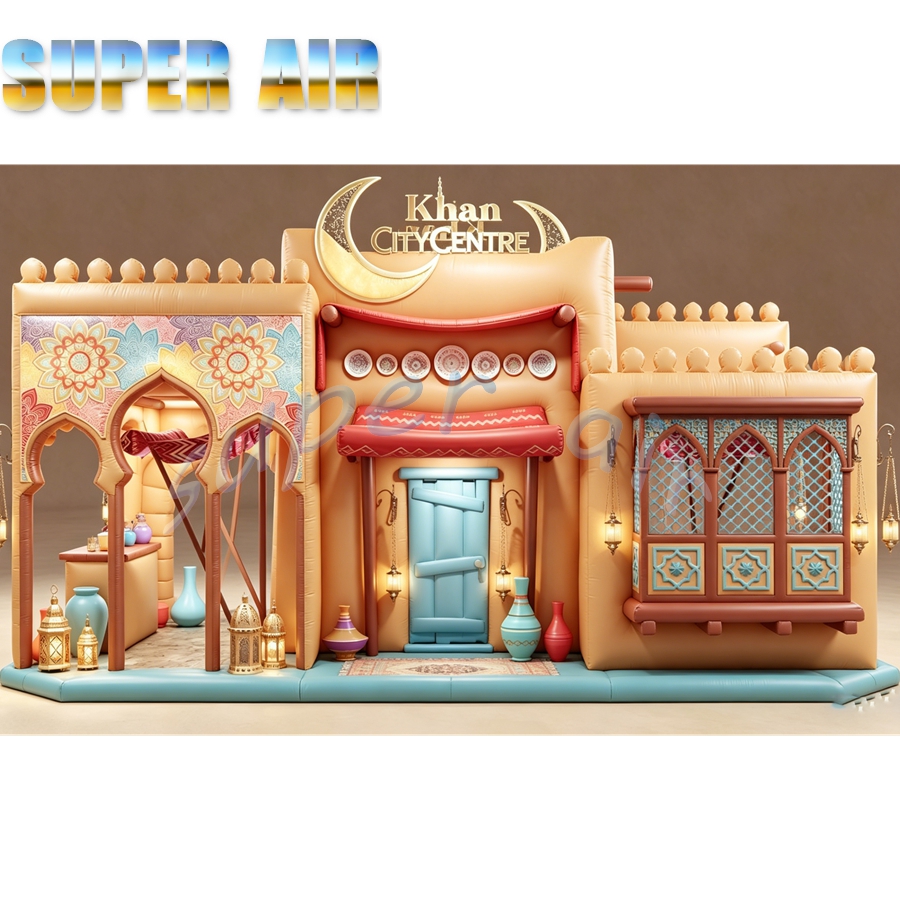Maison gonflable personnalisée - Commercial Printing Market avis et prix