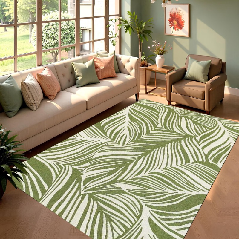 Tapis à feuilles vertes de Sty - Hall Commercial Printing avis et prix