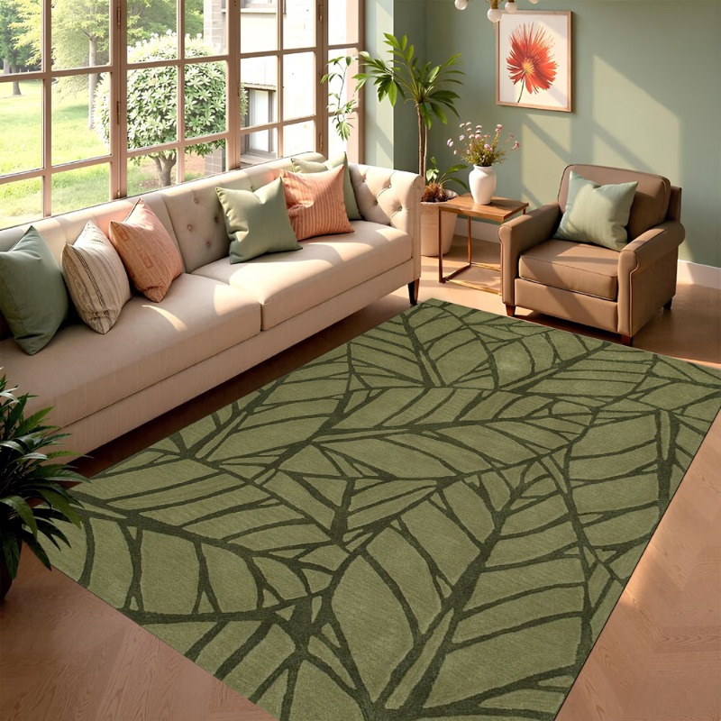 Tapis à feuilles vertes de Sty - Hall Commercial Printing avis et prix