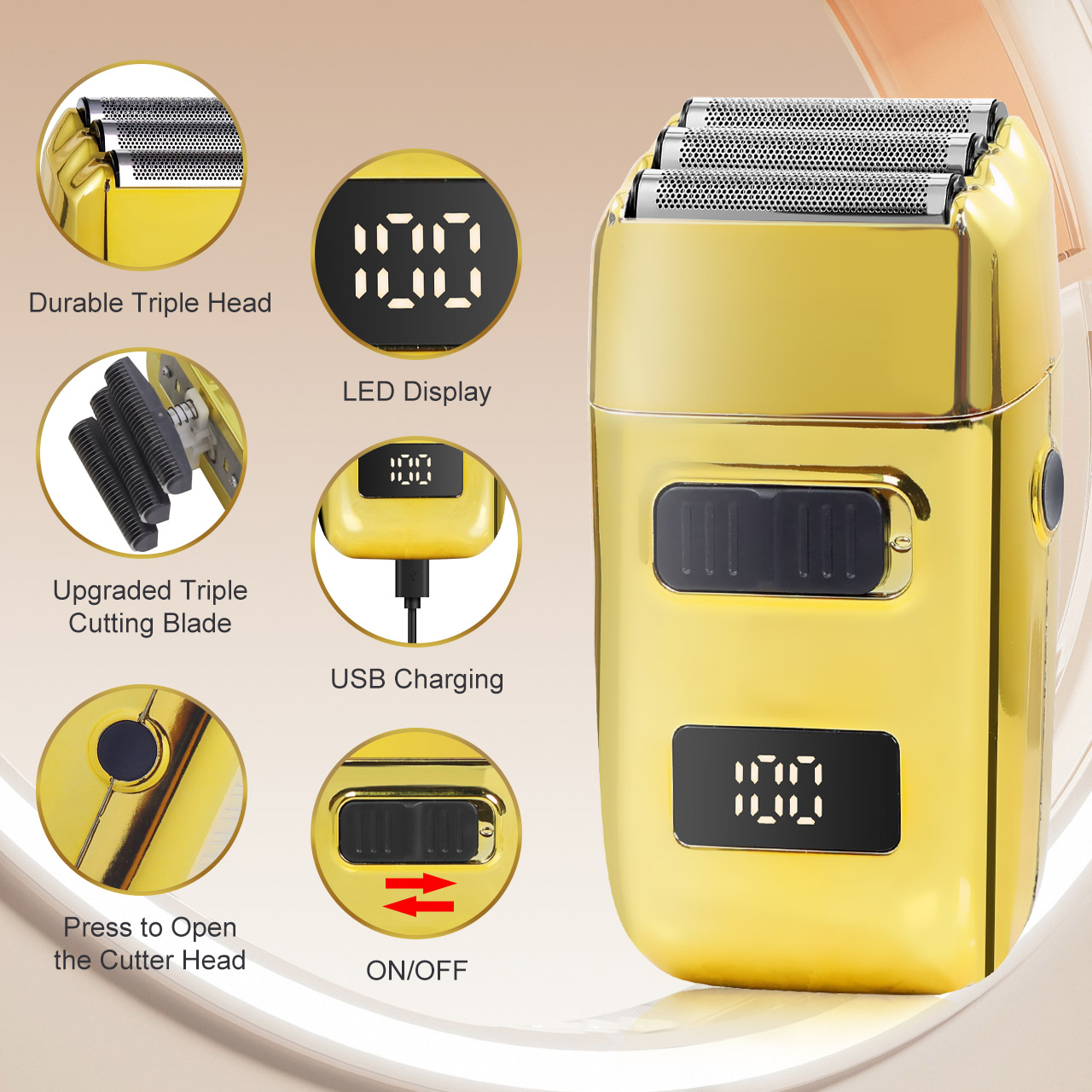 Rasoir électrique rechargeable - Screen Printing Frame Mesh avis et prix