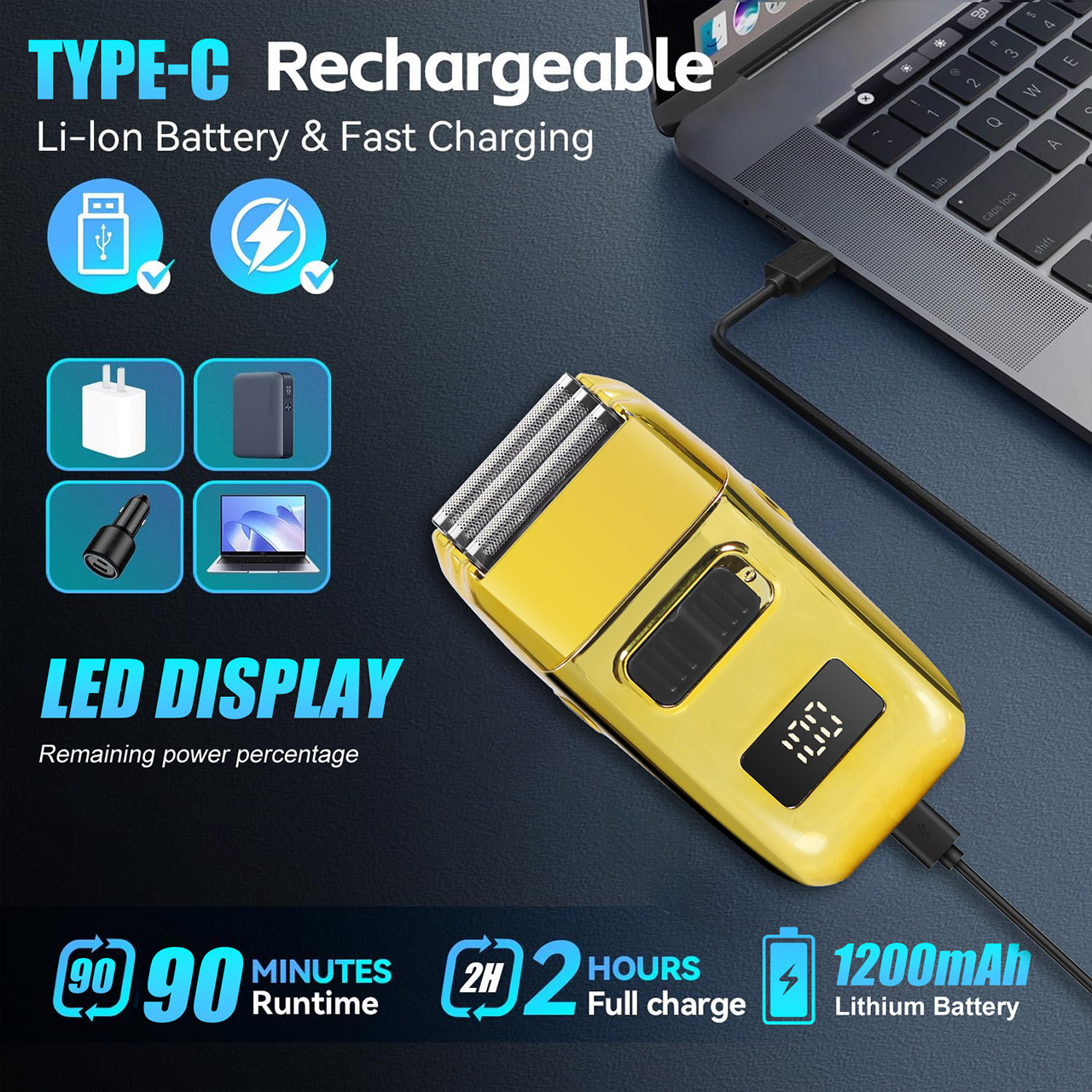 Rasoir électrique rechargeable - Screen Printing Frame Mesh avis et prix