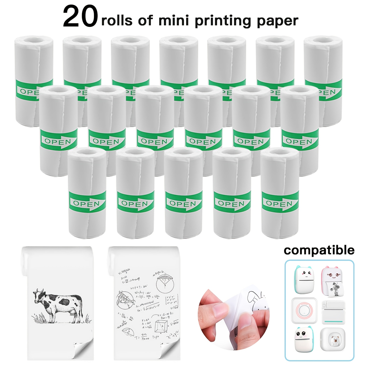 5-10-20 rouleaux de Mini papie - Heat Transfer Vinyl Roll avis et prix