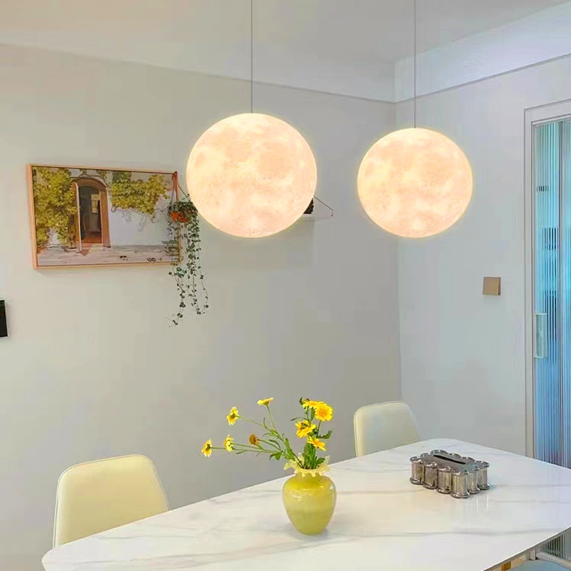 Lustre de lune imprimé en 3D,  - Hall Commercial Printing avis et prix