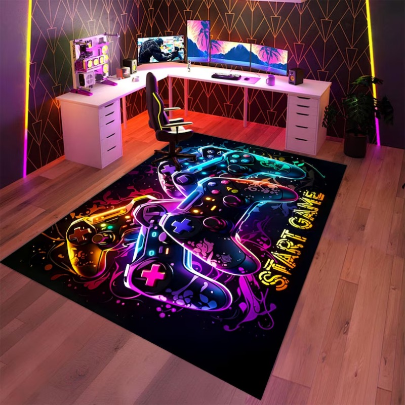 Tapis de jeu Neon Glow, tapis  - Commercial Printing & Packaging Pvt Ltd avis et prix